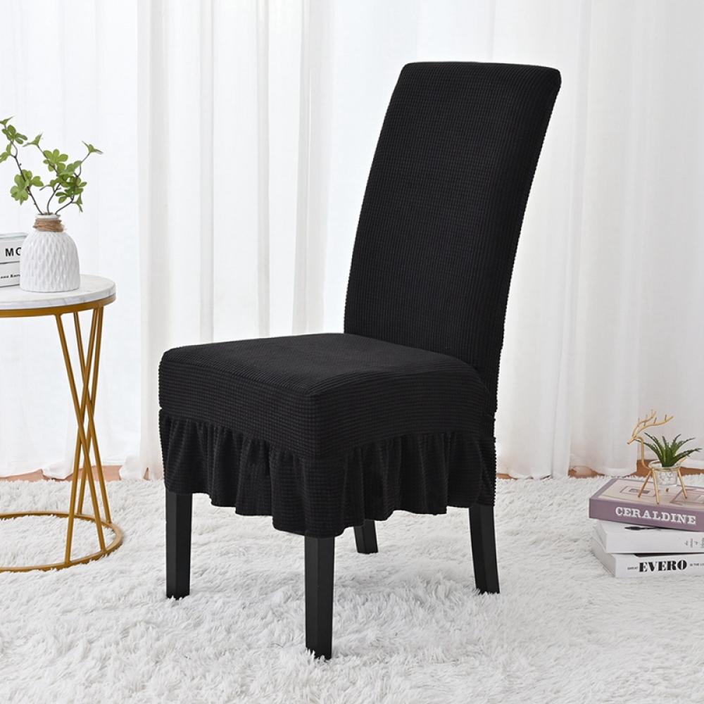 Simple Check Rocker Pineapple Check Stretch Plain Skirt Dining Table