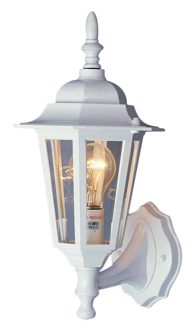 Volume Lighting 9820-6 1 Light 15.5" Height Outdoor Wall Sconce - White