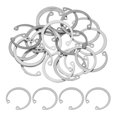 thumbnail image 1 of Uxcell Internal Retaining Rings, E-Clip Snap Ring Stainless Steel Internal Circlip for Automobile mm 30  20, 1 of 7