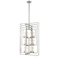 thumbnail image 4 of Z-Lite Aideen 12 Light Pendant in Matte Opal and Chrome, 4 of 4