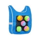 thumbnail image 4 of Juego de balón prisionero con chaleco adhesivo, accesorios para deportes al aire libre, para interiores y exteriores Niños Azul, 4 of 9