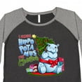 thumbnail image 4 of Inktastic I Wanna Hippopotamus for Christmas Cute Hippo Women's Plus Size T-Shirt, 4 of 5