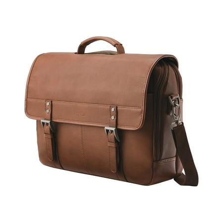 Samsonite Classic Leather Flapover - Notebook carrying case - 15.6  - cognac Samsonite Classic Leather Flapover - notebook carrying case