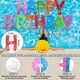 thumbnail image 2 of Globos flotantes con letras para piscina con forma de feliz cumpleaños, 20 pulgadas, 2 of 6