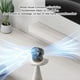 thumbnail image 3 of Ventilador De Escritorio, Diseño De Luz De Aire Oscilante De Flujo De Aire Oscilante Automático, Ventilador De Circulador De Aire Oscilante De Escritorio Recargable Para El, 3 of 7