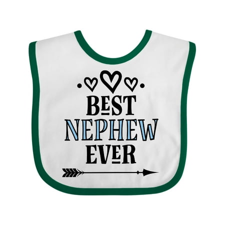 

Inktastic Best Nephew Ever from Aunt Gift Baby Boy Bib
