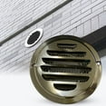 thumbnail image 2 of Grille d'Aération Lourde en Acier Inoxydable pour Maison Mur 80mm, 2 of 8