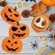 thumbnail image 5 of Alfombrilla de Calabaza para Bebidas de Halloween Fiudx Antideslizante Naranja y Negro, 5 of 6