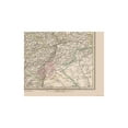 thumbnail image 2 of Historic Map - Russia European - Stieler 1885 - Vintage Wall Art, 2 of 4