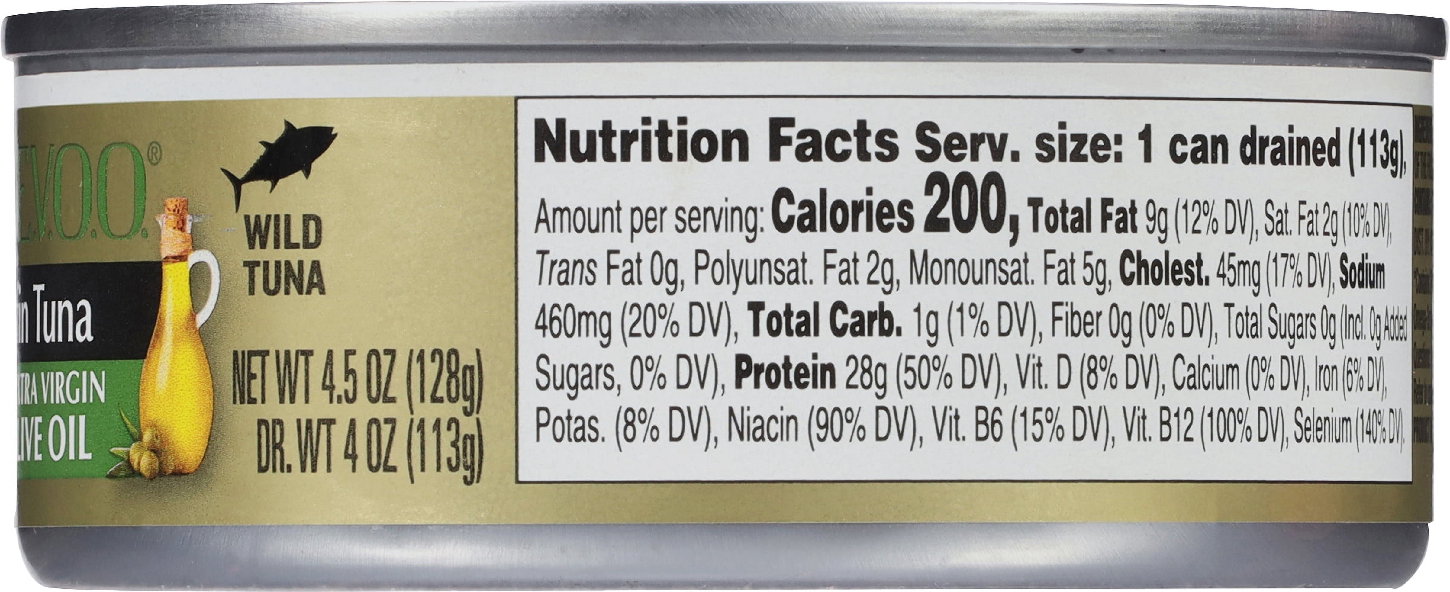 (12 pack) StarKist E.V.O.O. Solid Yellowfin Tuna with Basil Pesto, 28g Protein, 4.5 oz Can