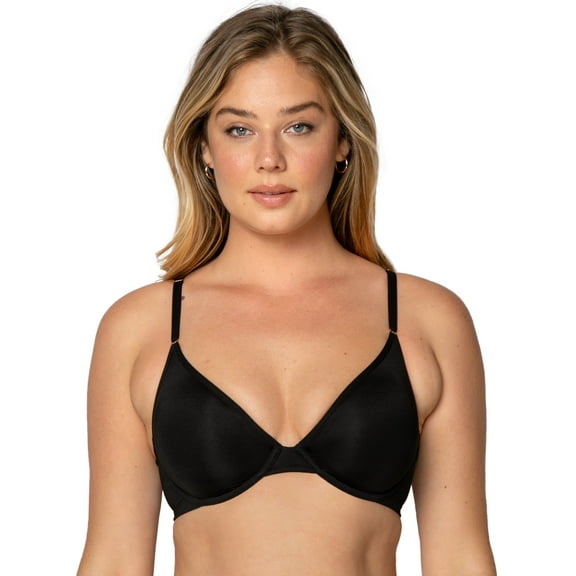 Smart & Sexy Women's Silky Smooth Demi Unlined Underwire Bra