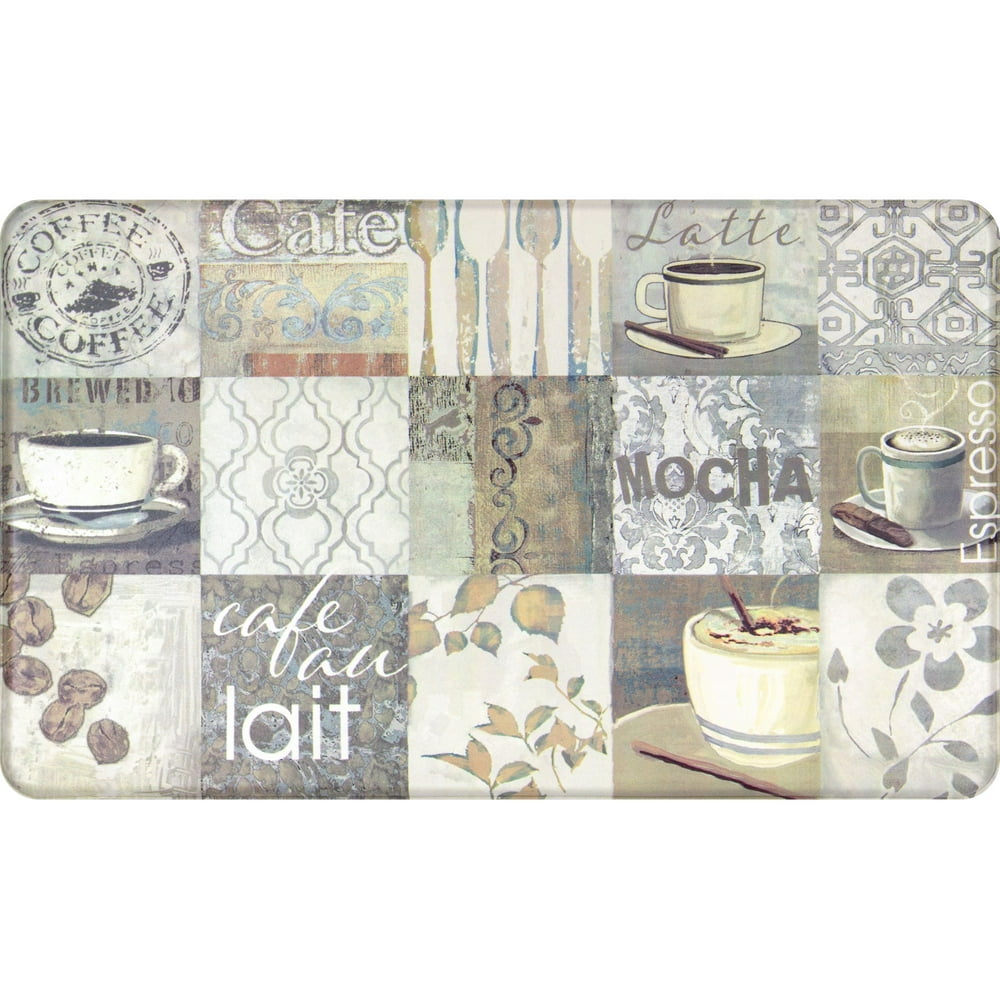 Better Homes & Gardens 18x30 Coffee Tiles Kitchen Mat