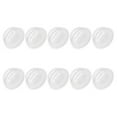 thumbnail image 4 of HONMEET 12pcs Clear Plastic Ornament Domes Fillable Hemisphere Covers for Christmas Snow Globe Crafts and Holiday Home Decorations, 4 of 8