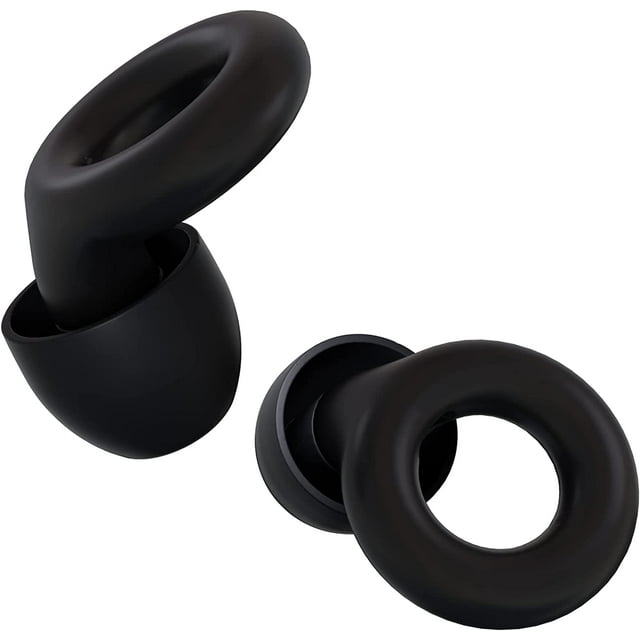 2 tapones para los oídos para conciertos: protección auditiva de alta fidelidad para reducción de ruido, motocicletas, trabajo y sensibilidad al ruido.