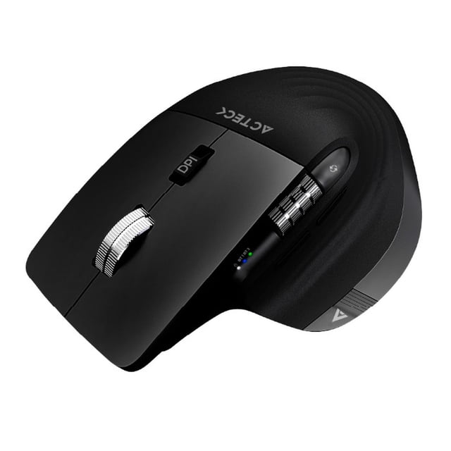 Mouse Ergonomico ACTECK VIRTUOS PRO MI780 3000dpi Inalambrico 8 botones Negro AC-936187 Acteck AC-936187