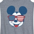thumbnail image 3 of Disney - Mickey USA Sunglasses - Women's Racerback Graphic Tank, 3 of 5