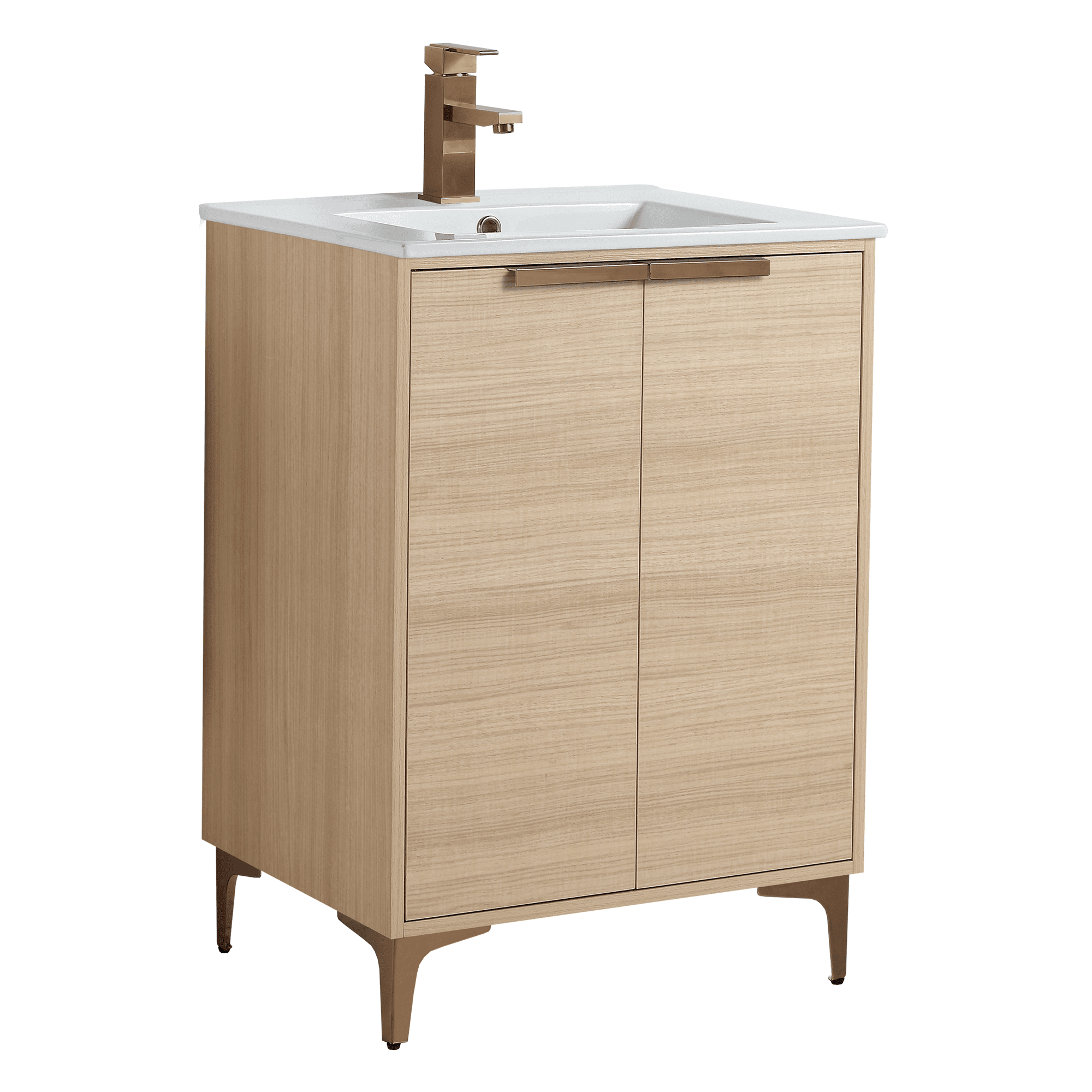 Fine Fixtures Wilmington 24 Inch Bathroom Vanity With Sink Fully