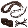 thumbnail image 2 of 1Pcs Coconut Shell Belt Vintage Style Chunky Waist Enhancement for Women, 2 of 8