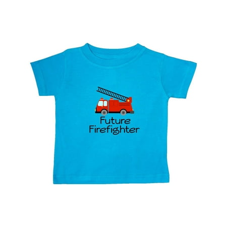 

Inktastic Ladder Truck Future Firefighter Gift Baby Boy or Baby Girl T-Shirt