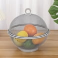 thumbnail image 1 of 1Pcs Mesh Fruit Baskets With Lids, Restaurant Kitchen Produce Containers,Fruit Basket With Fly, 1 of 9