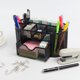thumbnail image 1 of Organizador de mesa Bolsa de bolas Cesta de almacenamiento de malla Organizador de clasificación de archivos de mesa de malla metálica, 1 of 4