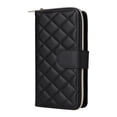 thumbnail image 3 of for iPhone 7 / iPhone 8 / iPhone SE 2022 & 2020 Zipper Wallet Case with Card Holder - PU Leather Stand Phone Case, Crossbody Shoulder Strap & Wrist Strap, Shockproof Protective Cover, Black, 3 of 11