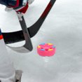 thumbnail image 1 of KONTONTY 1Pcs Rondelle de Hockey sur Roulettes Ronde et Plate Rose pour un Roulement Stable et un Meilleur Contrôle Lors de l'Entraînement au Terrain, 1 of 6