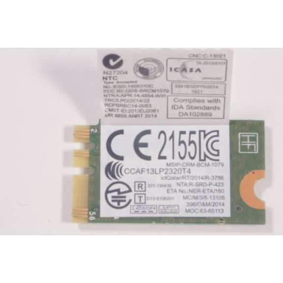 K000889030 Toshiba Wireless Bt Card C55T-B5109 Satellite C55DT-B5208 C55T-B5140