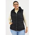 thumbnail image 1 of Chaleco afelpado con capucha Roman Fashion /Tallas Extras, 015 (Negro) negro 38, 1 of 7