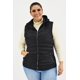 thumbnail image 1 of Chaleco afelpado con capucha Roman Fashion /Tallas Extras, 015 (Negro) negro 38, 1 of 7