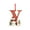 Red, variant on SUSHANG Letter Christmas Tree Pendant A To Z Decorative Letter Ornaments Personalized DIY Christmas Decorations Hanging Alphabet Letters for Christmas Tree Home Décor Create Custom Words Perfect Gi