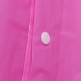thumbnail image 2 of Moluckfu Impermeable Rosa Semitransparente De Eva Para Protección En Días Lluviosos, 2 of 8