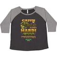 thumbnail image 3 of Inktastic Mardi Gras Wishes Cajun Kisses Women's Plus Size T-Shirt, 3 of 5