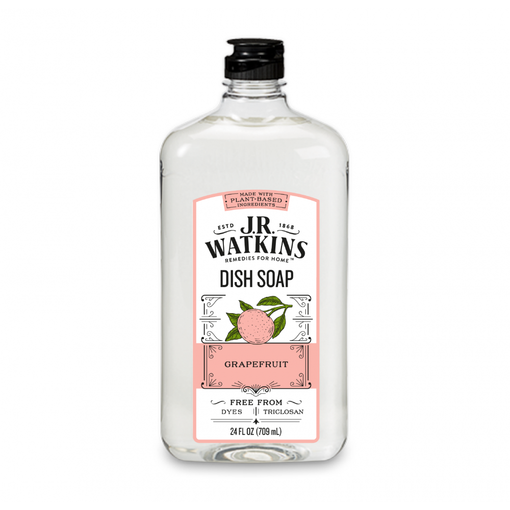J.R. Watkins Dish Soap, Grapefruit, 24 oz