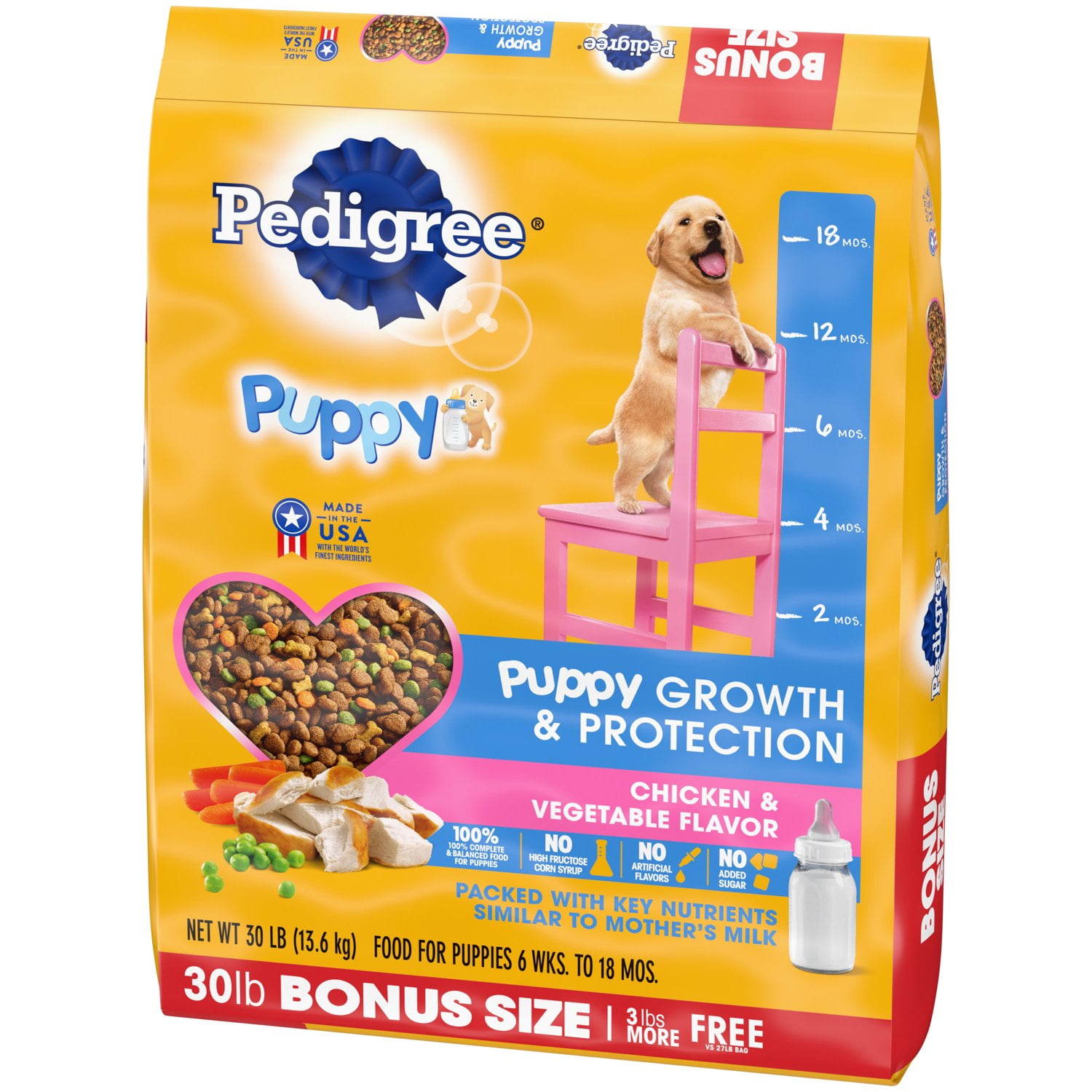 Tesco Pedigree Puppy Food 3d mon