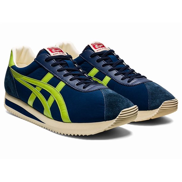 1183A916-400 Onitsuka Tiger Moal 77 NM Peacoat Neon Lime (Men's)