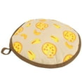 thumbnail image 4 of 3Pack 12Inch Tortilla Pancake Warmer Pouch Microwavable Insulated Food Cooler Bag, for Corn Flour Burrito Pancake Warm, 4 of 7