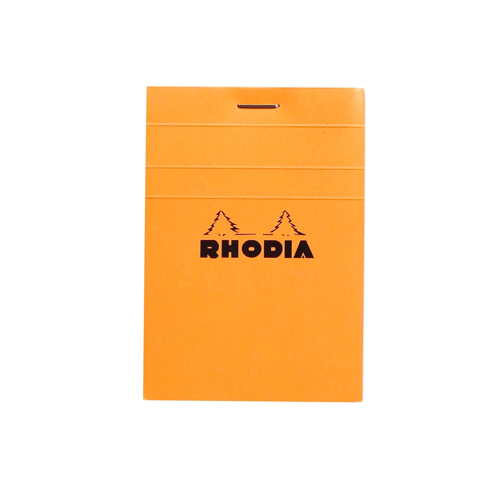 Rhodia Side Staplebound Orange and Black Large Notebook 6 X 8 Pack of 2 