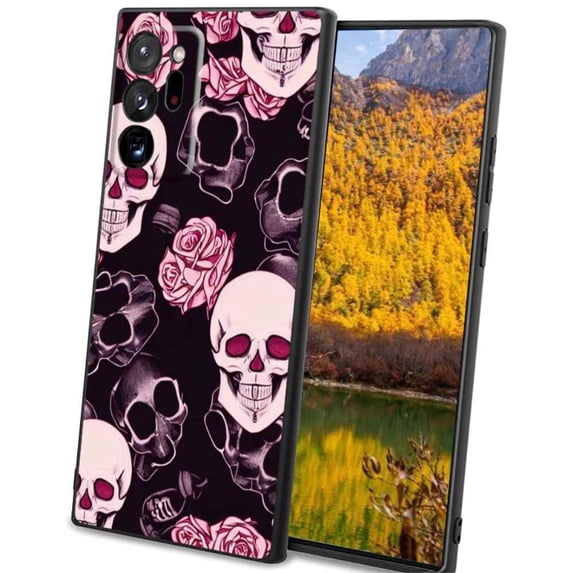Compatible with Samsung Galaxy Note 20 Ultra 5G Phone Case, Skull-11 Case Silicone Protective for Teen Girl Boy Case for Samsung Galaxy Note 20 Ultra 5G