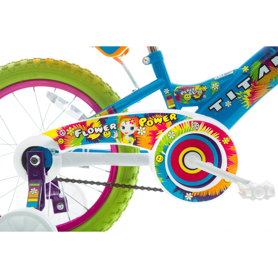 titan flower princess bike