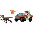 thumbnail image 4 of Jurassic World Rebirth Launch ‘N Battle Vehicle with 1 Human & 1 Raptor Figure, Turret & Projectiles, 4 of 6