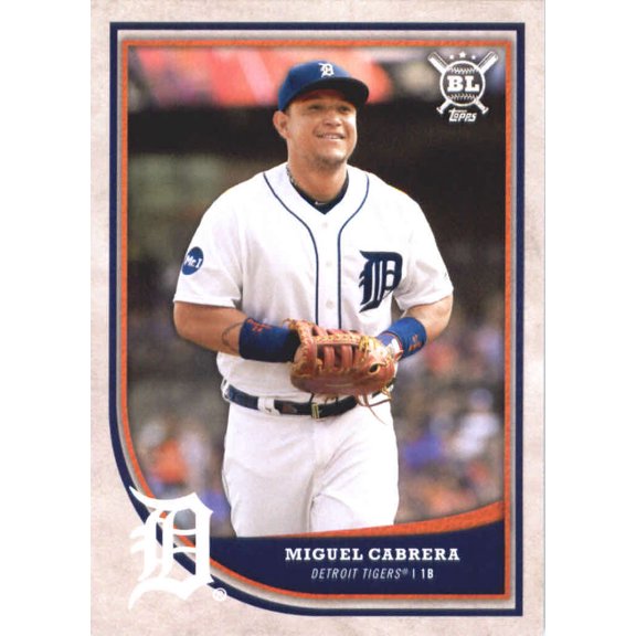 Collectible 2018 Topps Big League #238 Miguel Cabrera Tigers MLB Baseball Trading Card