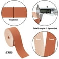 thumbnail image 3 of 2mx25mm Flat Leather Cord Full Grain Leather Strips 1.2mm Thick Single Sided Imitation Leather Strap Threads Rope, 3 of 8