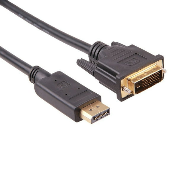 axGear DisplayPort DP to DVI Male to Male Adapter Cable Cord Convertor 3Ft 1M