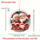 thumbnail image 5 of Adorno navideño colgante de acrílico | Recuerdo para la decoración del árbol de Navidad | Decoración para la chimenea del salón | Letrero con escena de pueblo invernal, 5 of 9