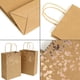 thumbnail image 4 of Bolsa de regalo, bolsa de papel kraft con asa reciclable para cumpleaños, bodas, Navidad y celebraciones de fiestas (20 piezas), 4 of 5