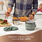 Crock-Pot Lunch Crock Food Warmer 20 oz, Moonshine Green