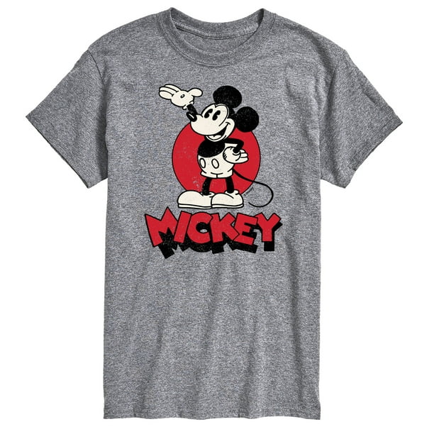 Mickey & Friends - Mickey Heritage - Men's Short Sleeve Graphic T-Shirt ...