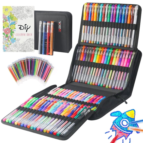 Bolígrafo de gel ZSCM 202 para libros de colorear para adultos con recambios