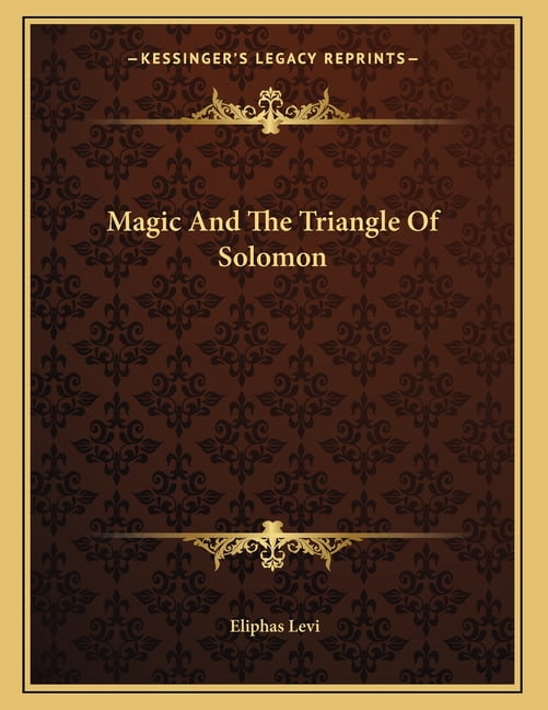 Magic and the Triangle of Solomon - Walmart.com